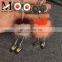 Popular and New Keyring Accessory Genuine Mink Fur Custom Robot Fur Keychain