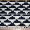 Vishal Handicraft-Handmade Cotton Lattice Black & White cotton Hand Woven Floor throw Carpet-100x32'