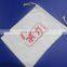 Most Popular full color printing packaging drawstring bag canvas