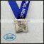 Custom cheap metal sports souvenir medal with ribbon