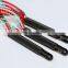 top quality black decorative shoelace aglet shoe laces tip for asics running shoes