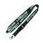 Custom Silk Screen Printing Polyester or Nylon Neck Lanyard with Metal hook