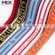 Custom Logos Stretchable Stripe Swimwear Jacquard Elastic