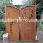 amazon hot sales plasma/laser CNC cut corten screen/panels