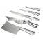 Super Sharp 5 Pcs Hollow Handle Stainless Steel Chef Knife Set