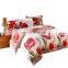 3D Bedding Set Reactive Printing 100% Polyester Flowers Duvet Cover Set