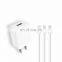 G10-Micro set package 1.2A Mobile phone quick charger set