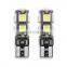 CANBUS No Error Car Accessories 9Smd 5050 12V Wedge Light Bulb Lamp T10 W5W Car Interior Led Lights