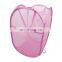 pop up laundry hamper /foldable laundry bag basket/laundry bag with hanging ring