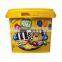 Food grade logo printing chocolate sauce container 2L plastic bucket