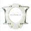 Plastic Toilet Seat Raiser Elderly Elevated Raised Toilet Seat With Arm