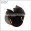 Noble black dancing party wear silk headdress flower