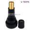 Nature rubber tire valve and tire accessories tubeless tire valve