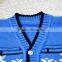 Modern Sweaters Kids No Sleeves Cardigan Sweater 100% Cotton Boys Vest