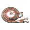 round and colorful rope dog leash for two dogs multi-functional dog leash 2021 new design