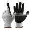 EN388 13997 Sandy Nitrile Coating Anti Cut Safety Gloves Cut Resistant Gloves