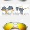 hand made wood temple metal frame classic men driving fishing sunglasses