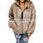 2021 European and American cross-border independent station Amazon's new women's woolen cardigan jacket jacket