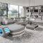 Hot selling living room sofa set furniture sectional Sofa with LED light