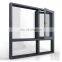 China factory price Aluminum Casement windows with mosquito net for Villa