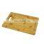 High Quality Rectangular Organic Bamboo Cutting  Board with Groove for Kitchen