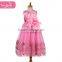 2015 hot selling pink baby girl formal dress