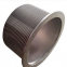Wedge wire pressure screen basket pulp & paper mill making fine slot pressure screen baskets
