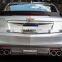 For Cadillac 2014+ Original Style CTS-V gloss black carbon fiber  Rear diffuser rear lip