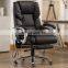 home white leather boss computer desk chair reclining swivel executive ergonomic massage office chairs with footrest for office