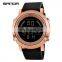 SANDA 410 Men Outdoor Sports Digital Silicone Watches Casual Digital Complete Calendar Back Light Wristwatch