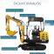 famous china 2.5 ton hydraulic mini excavator price in pakistan rubber crawler excavator machine
