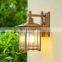Outdoor Waterproof LED Wall Lamp Country Aisle Balcony Bedside Garden European Retro LED Wall Light