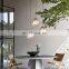 Hot Selling LED Pendant Light Decoration Glass Ball Hanging Lighting For Living Room Modern LED Chandeliers