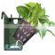 Morden Style Vegetable Garden Bed Plant Pot Black Vertical Rectangle Raised Durable Plastic Planter Box