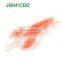 JOHNCOO Crawfish Emulated Shrimp Soft Bait Fishing Lure Life-like 65MM 5.4G Soft Shrimp Lure