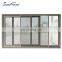 best selling Hot Sale  factory Outlet aluminium  alloy profile double glass sliding windows with fiberglass