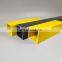 fiberglass structural framing FRP straight ladders yellow handrail FRP Building Composite Tubes