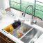 sponge drain holder Sink Caddy Sponge Holder, Hanging Dish Sponge Organizer Holder, Over Sink Expandable Brush Soap Storage Rack