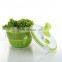 High Quality Kitchen Accessories Plastic Vegetable Small Collapsible Salad Spinner
