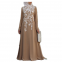 BS-PP1492 Abaya Muslim Jilbab Dress Women Stitching Maxi Kaftan Arab Lace Islamic Dress Women's Sundresses with Sleeves