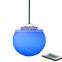 event garden lights indoor outdoor restaurant decorative pendant remote color changing pendant light for outdoor