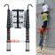Single Telescopic Ladder with Hook+Anti-slip Cushion