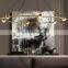 Hengzhi Custom Luxury Brass LED Lamp Crystal Orbs Light ECLATANT ROUND CHANDELIER 48