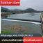Rubber dam bag spot bridge inflatable core mold air shield dam repair and reinforcement