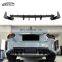 G87 M2 R44 Style High Quality Dry Carbon Fiber Rear Diffuser Rear Bumper Lip Separator For BMW G87 M2