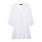New women's clothing European and American style fashionable hollow embroidery mini dress for women