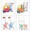 Manufacturer Wholesale Supermarket Convenient Store Shopping Trolley Hand Cart