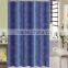Cock printed simple design 100% waterproof polyester shower curtain