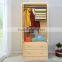 Solid pine wood wardrobe,wood furniture Wholesale