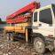 used good-condition concrete pump truck Putzmerister 37m /Sany Schwinging Zoomlion for sale